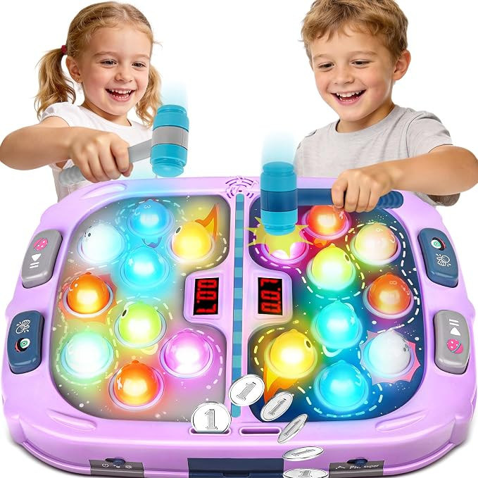 Whack Game Mole, Toys for 3+ Year old Boy Girl, Birthday Gift for Todders | Amazon (US)