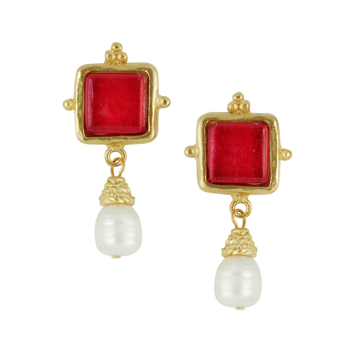 Madeline Pearl Drop Earrings | Susan Shaw