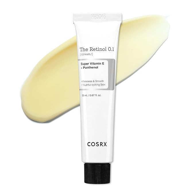 COSRX Retinol 0.1% Cream, 0.67 Oz, Anti-aging Eye & Neck Cream with Retinoid Treatment to Firm Sk... | Amazon (US)