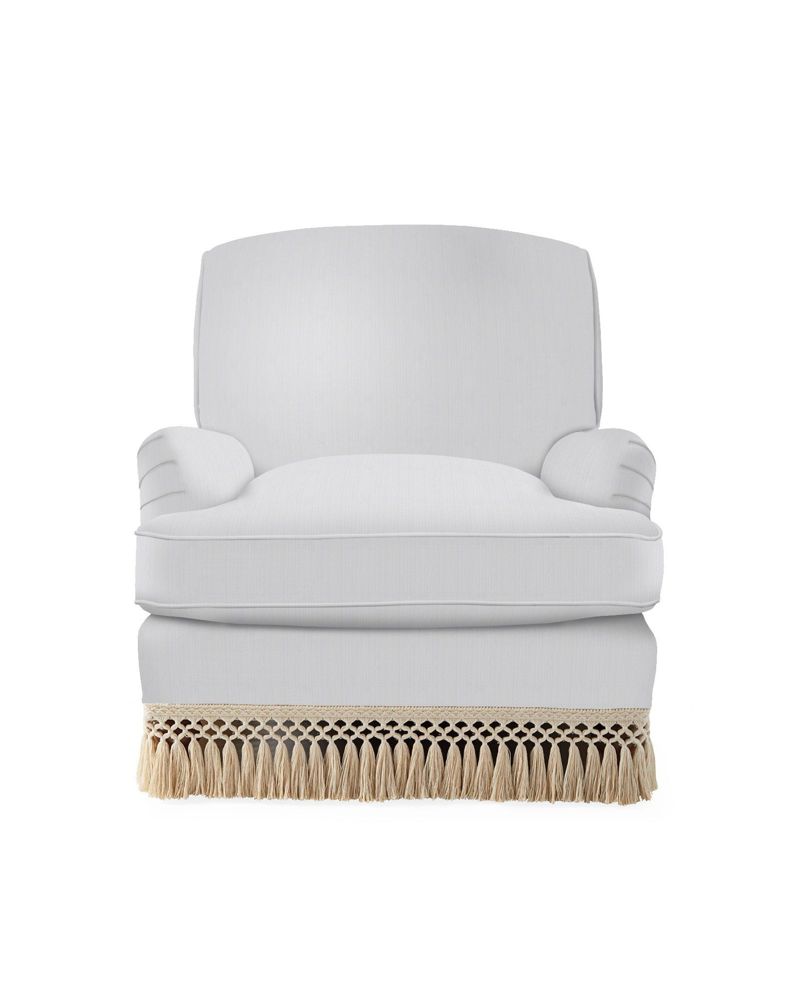 Miramar Fringed Chair | Serena and Lily