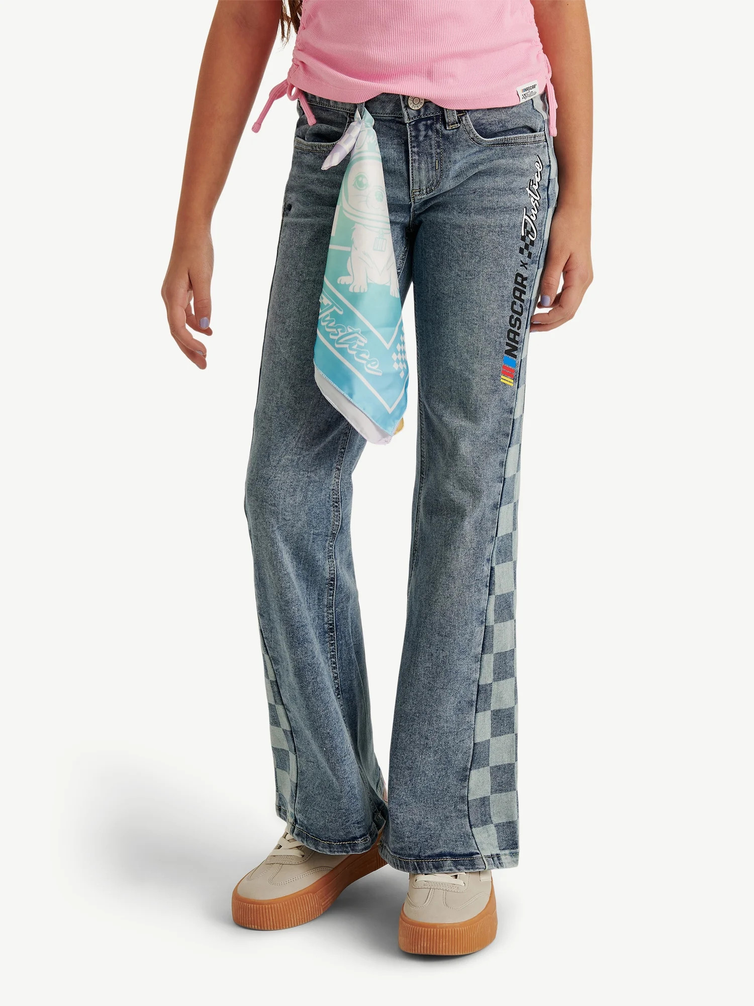 Justice Girl's NASCAR X Justice Collab Jean, Sizes 6-18, Slim & Plus | Walmart (US)
