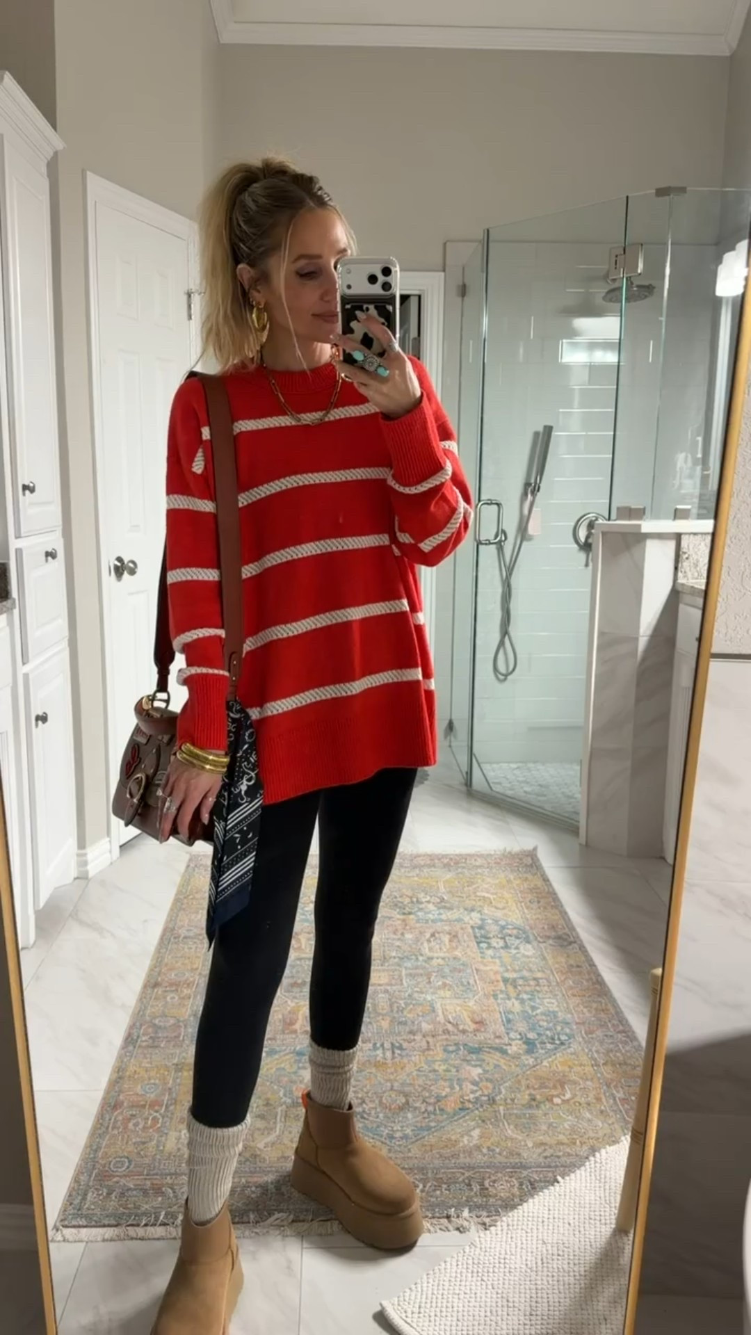 🤍 This whole look 👀 is giving preppy vintage vibes. 

52% off— making it only $29 instead of $60

Wearing size s / tts in sweater 

#LTKootd #LTKdayinmylife #LTKFindsUnder100