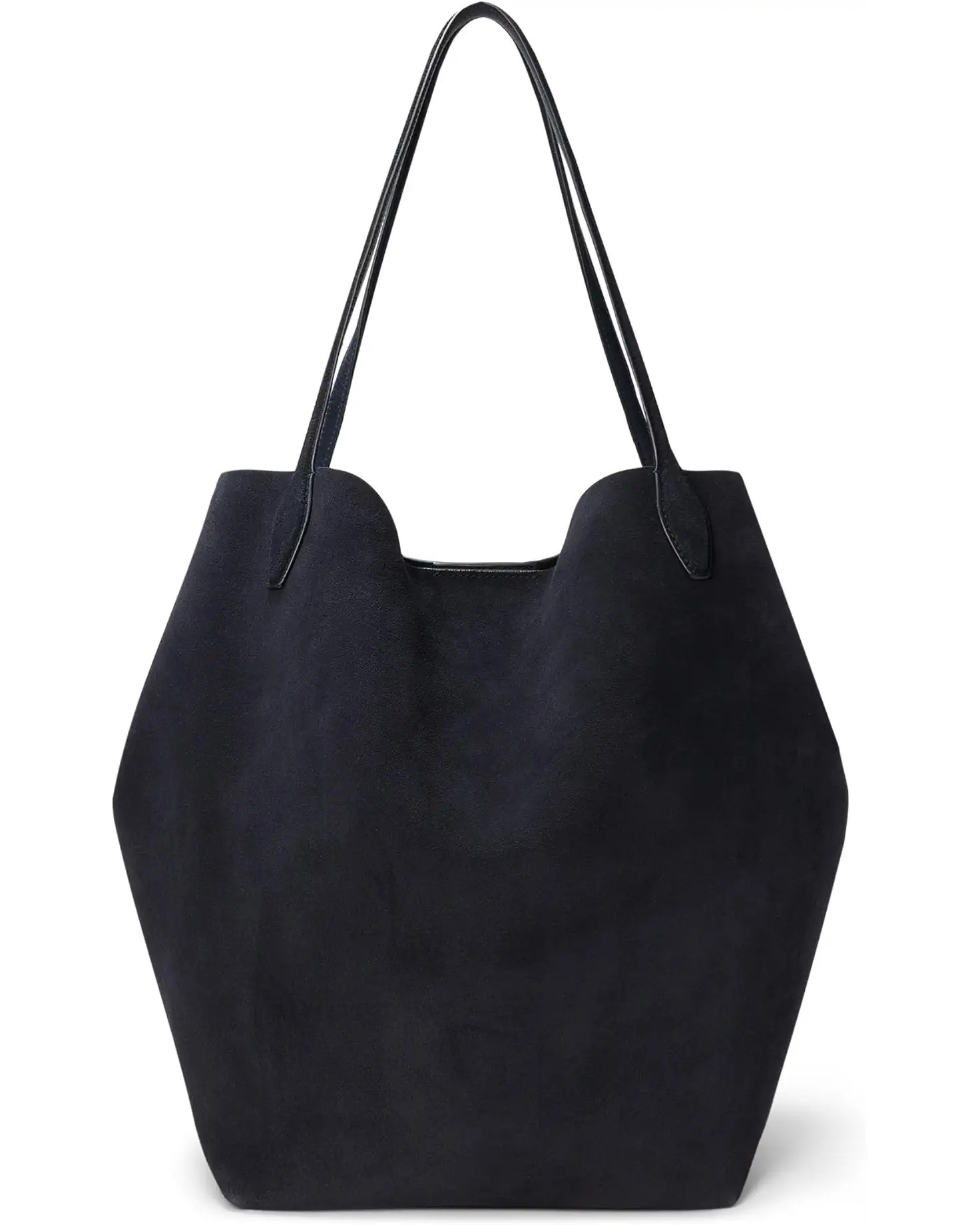 Oversized Soft Grain Shopper - Suede | Zappos