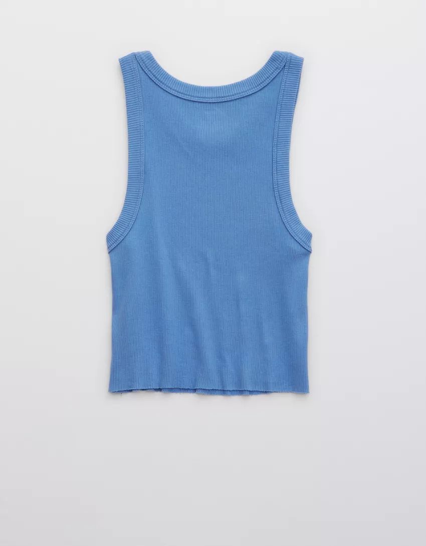 Aerie Free Spirit Ribbed Tank Top | American Eagle Outfitters (US & CA)