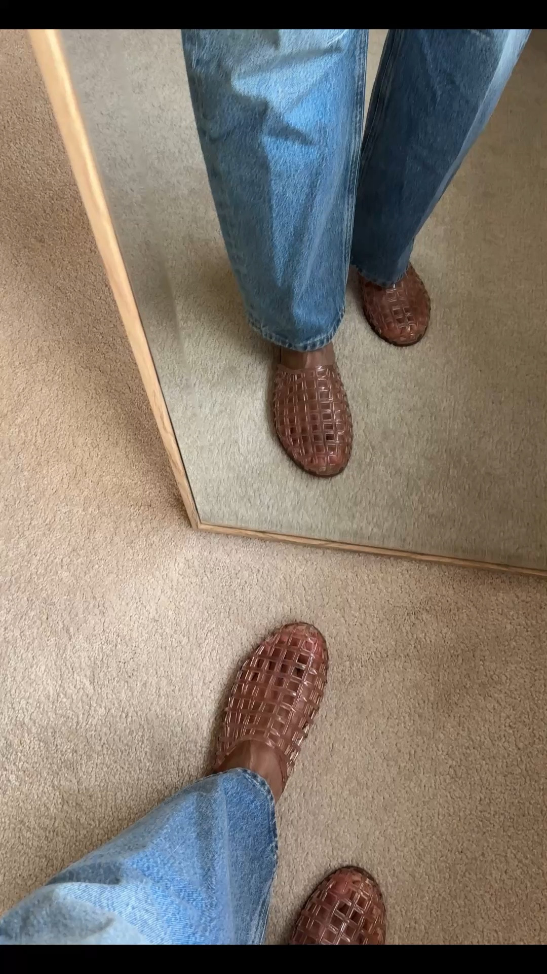 Jelly shoes. Jelly mules. 
Comfy out of the box. True to size. Also comes in clear. Perfect on trend neutral shoes for spring outfits. 


#LTKOver40