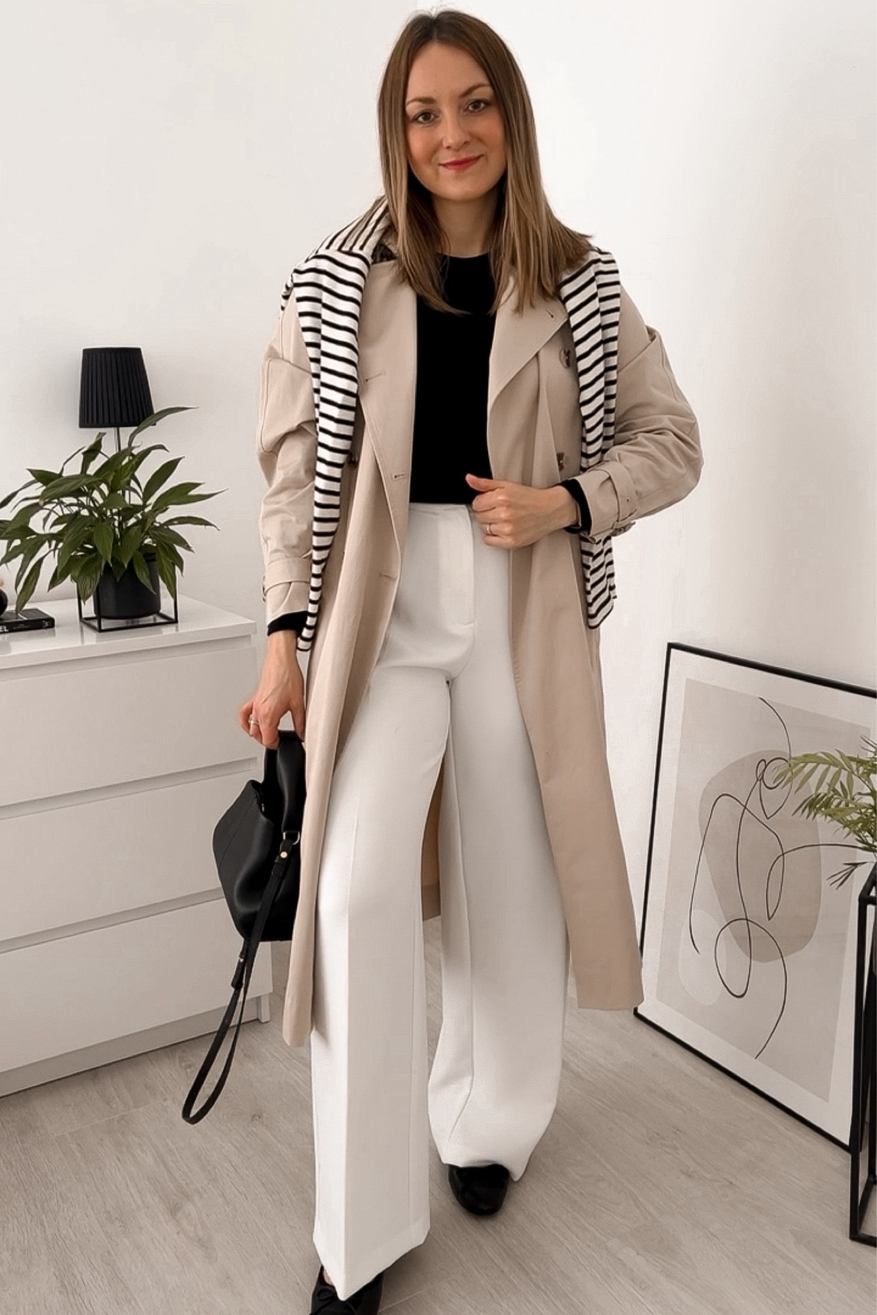 Spring look 🤍🖤

Trousers Zara 9929/024 

#LTKover40 #LTKeurope #LTKSeasonal