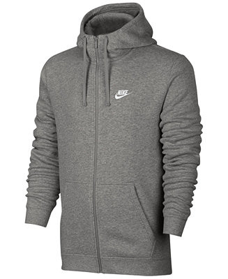 Nike Men's Fleece Zip Hoodie | Macys (US)