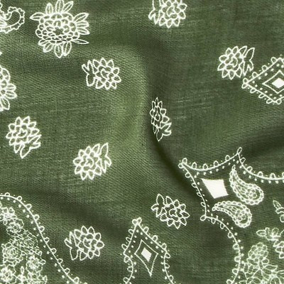 Floral Detail Paisley Bandana Scarf - Universal Thread™ Red | Target