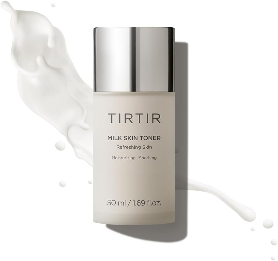 TIRTIR Milk Skin Rice Toner | Deep Moisturizing, Hydrating Toner for face, Niacinamide, Ceramide, Rice Bran Extract, Nature-Oriented Ingredients for Korean Skin Care, Vegan, 1.69 Fl Oz | Amazon (US)