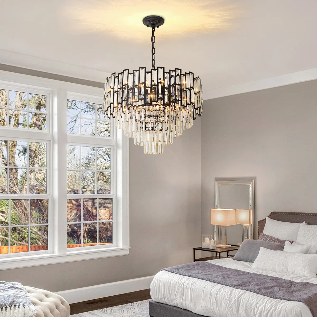 Michoel Dimmable Tiered Chandelier | Wayfair North America
