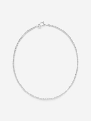 Thin Sterling Silver Chain Necklace – Silver – ARKET GB | Arket UK