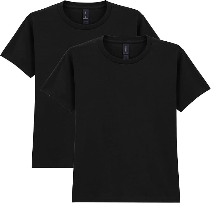 Gildan Youth Heavy Cotton T-Shirt, Style G5000B, 2-Pack | Amazon (US)