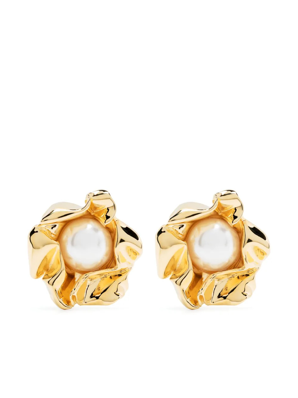 Sterling King Titania Flower Earrings - Farfetch | Farfetch Global