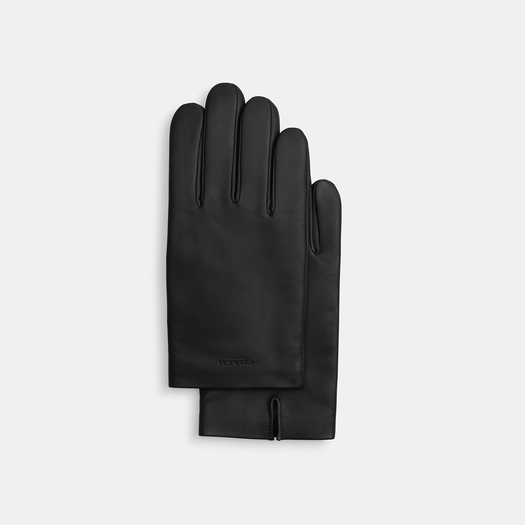 Leather Tech Gloves | Coach Outlet CA
