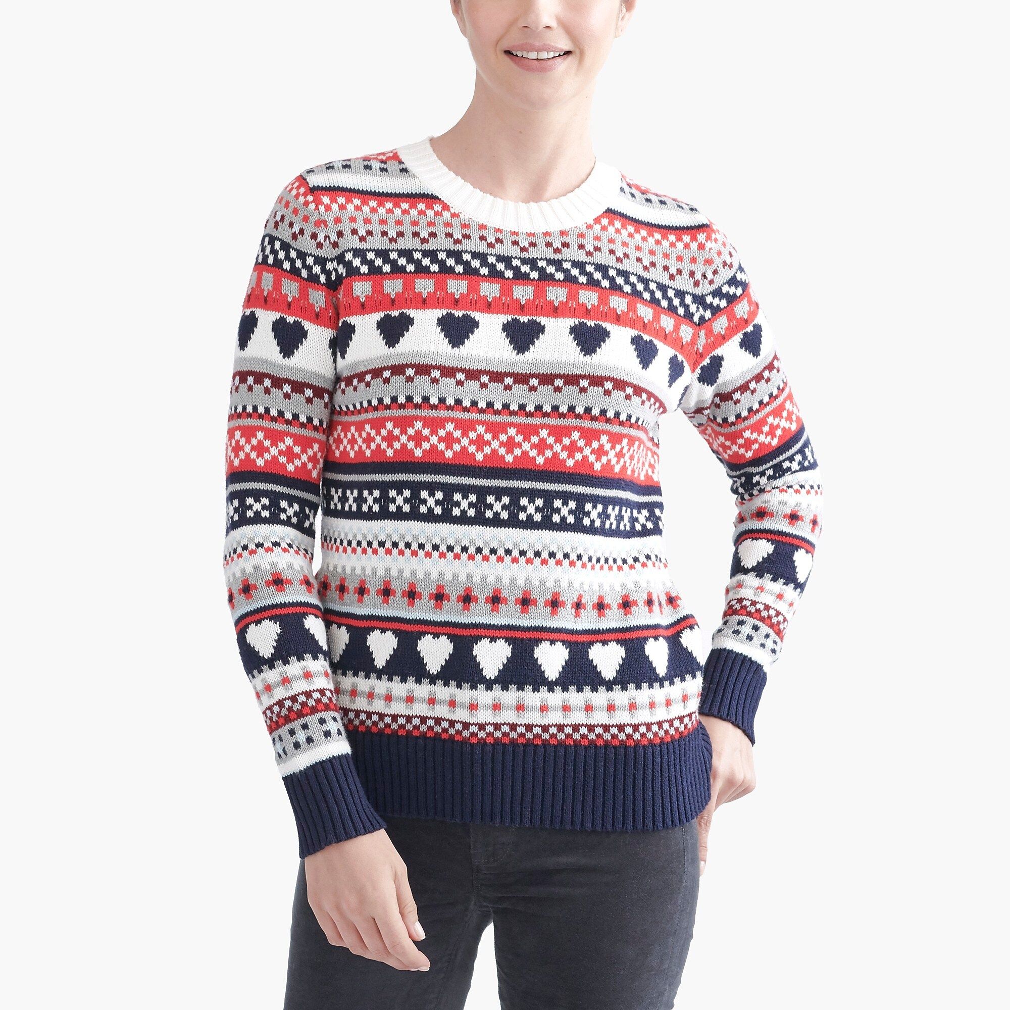 Classic Fair Isle sweater | J.Crew Factory