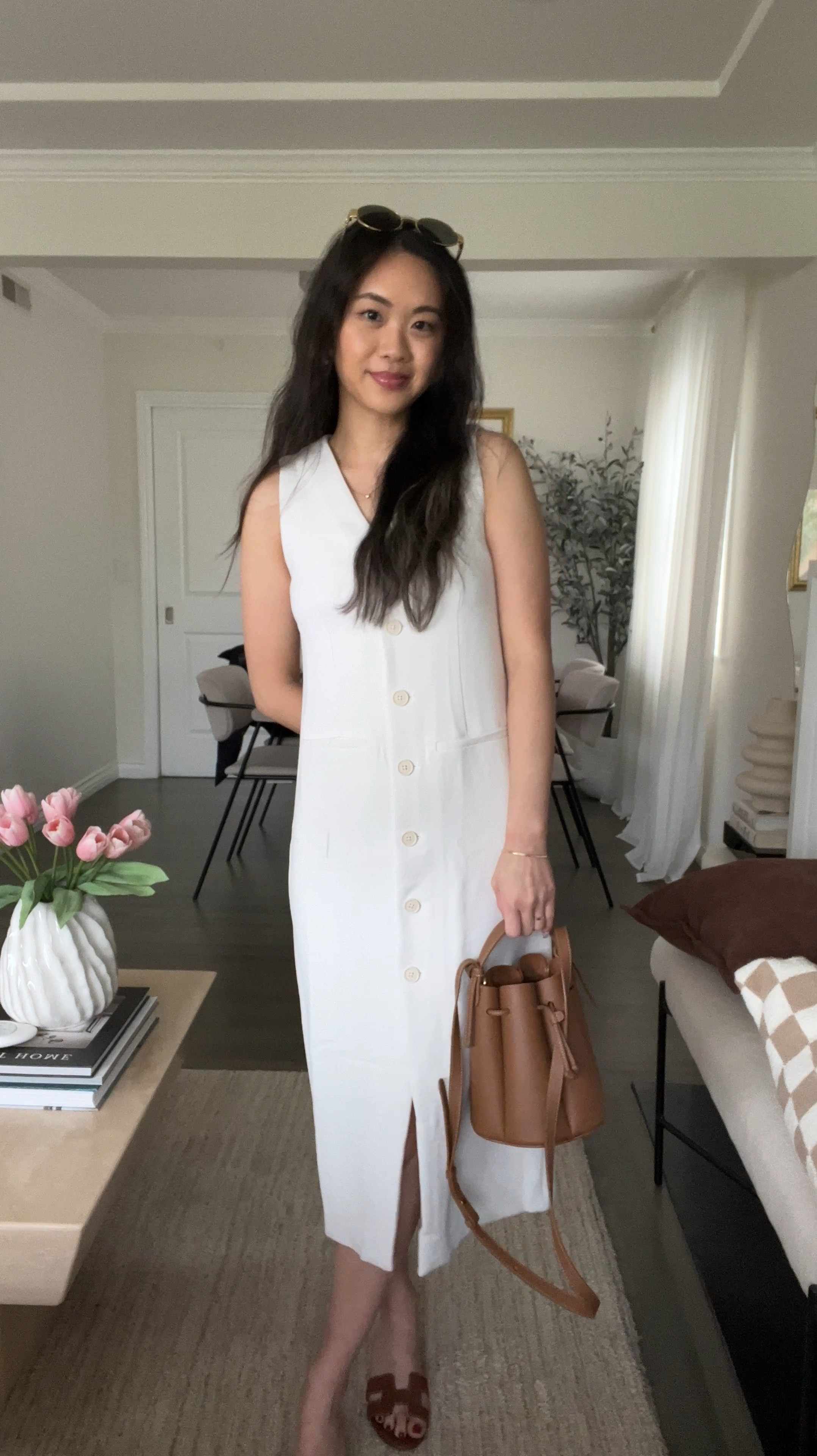 The perfect white midi vest dress for summer!!! #LTKfindsunder100 #LTKwedding

#LTKSeasonal