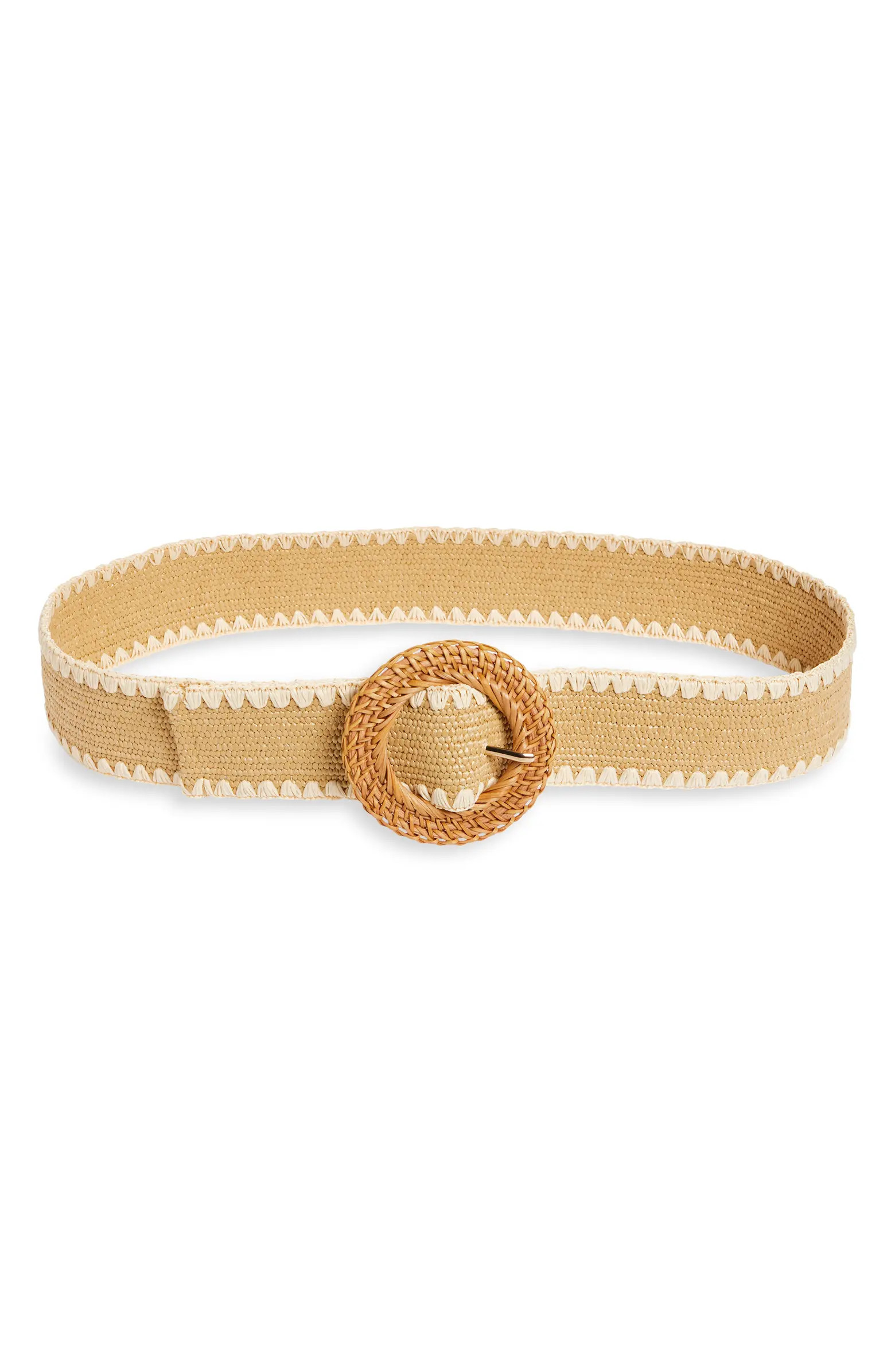 Treasure & Bond Sage Stretch Woven Belt | Nordstrom | Nordstrom