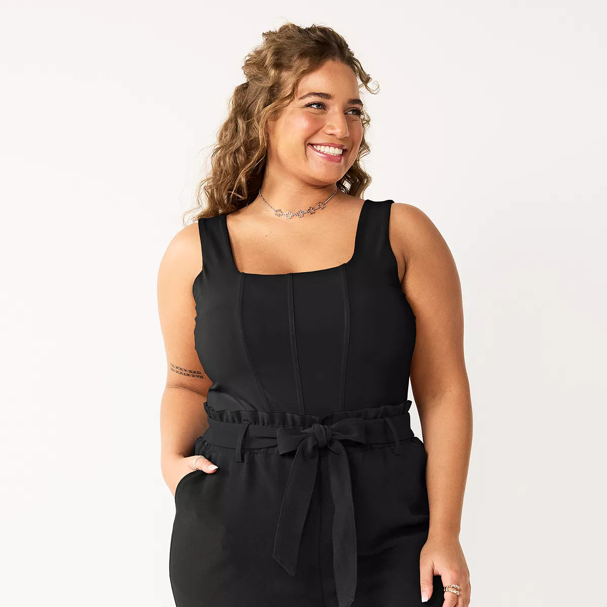 Juniors' Plus Size SO® Contour Corset Bodysuit | Kohl's