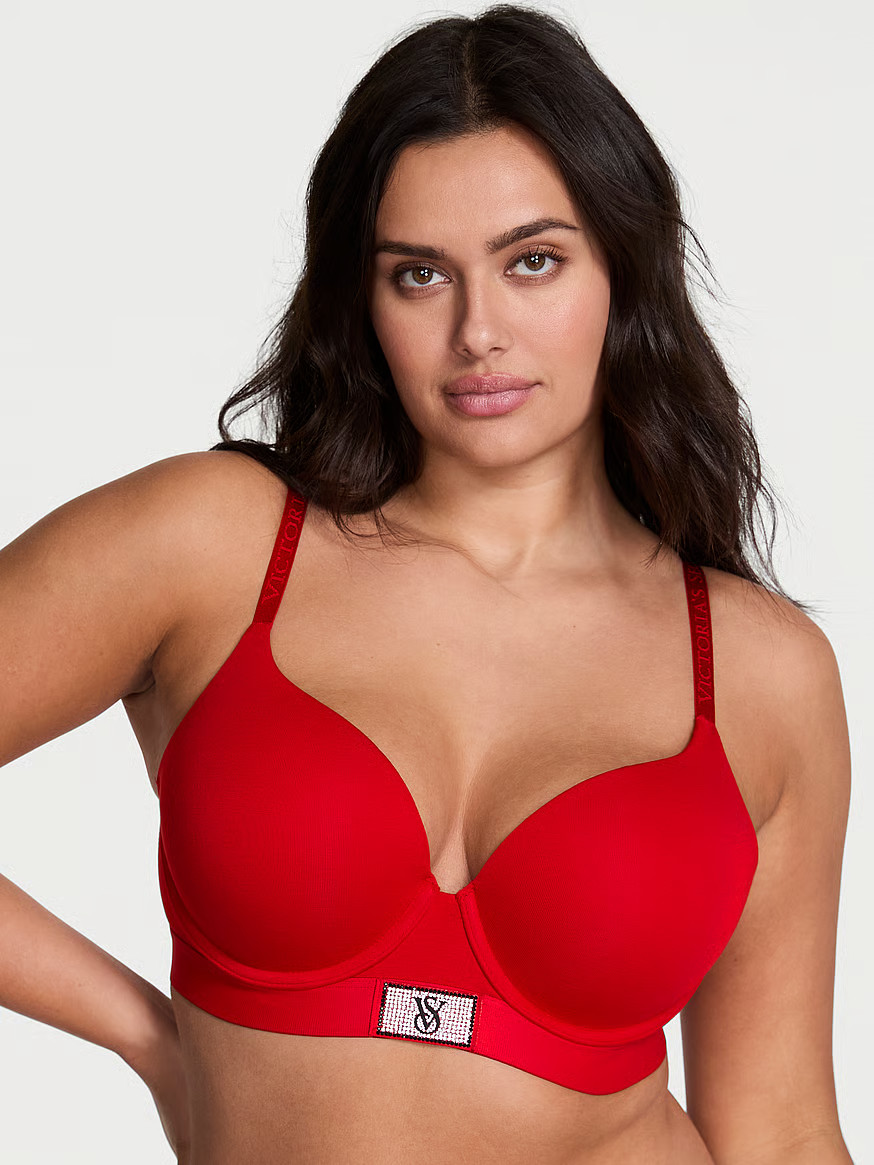 Buy Perfect Shape Shine Patch Push-Up Bra, Lipstick - Order Bras online - Victoria's Secret US | Victoria's Secret (US / CA )