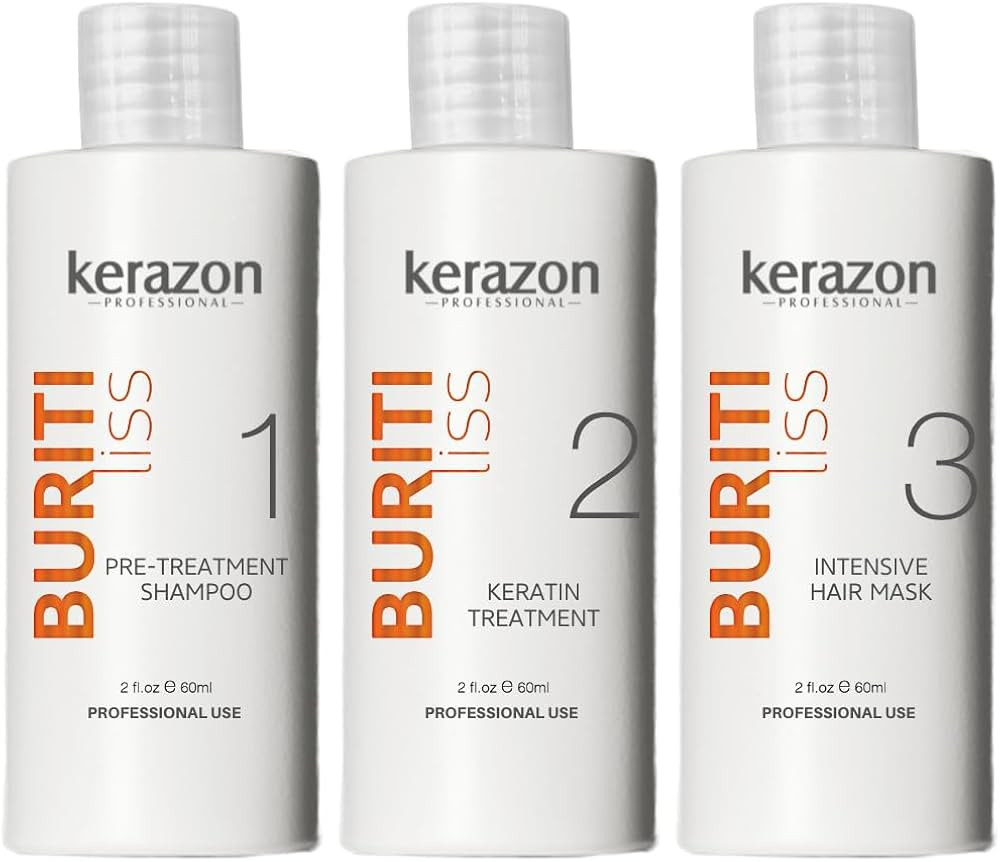 Buriti Liss Keratin Treatment Kit 2oz/60ml - For all hair types | Amazon (US)