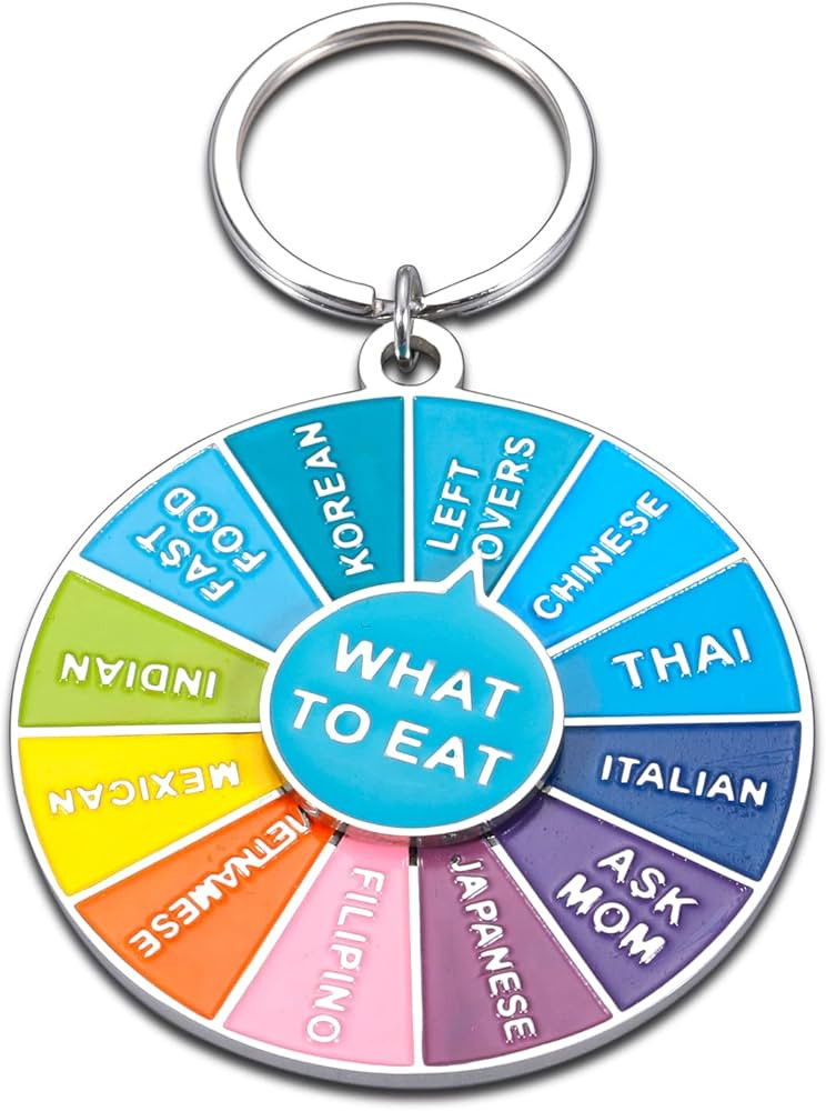 Funny Food Decision Maker Game Gift Game Wheel for Women Men Son Daughter Brother Friend What to ... | Amazon (US)
