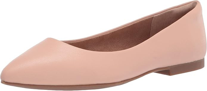 Amazon Essentials Womens Pointed-Toe Ballet Flat | Amazon (US)