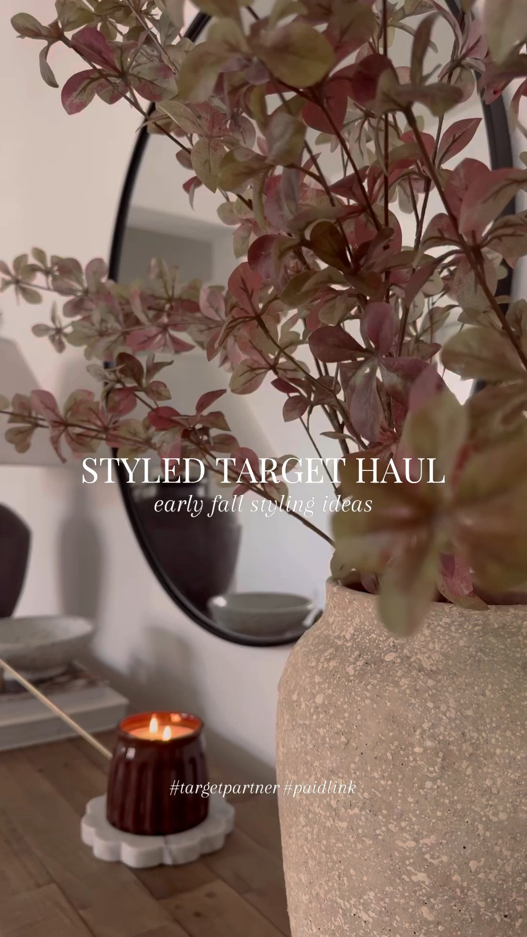 Styled Target haul and early fall styling ideas 🤎🍂 

#LTKHome #LTKSeasonal