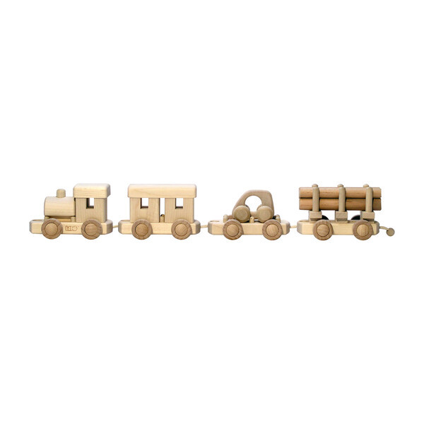 Wooden Train-to-Build | Maisonette