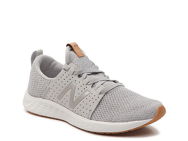 New Balance Fresh Foam Sport Lightweight Running Shoe - Women's - Light Grey | DSW