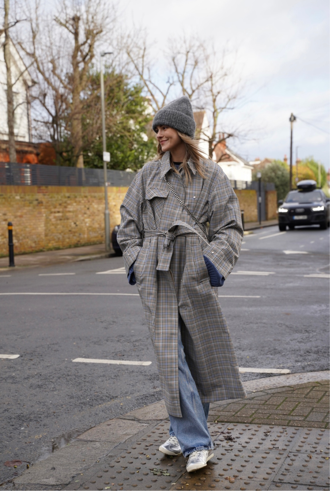 Got this jacket In the sale at COS and LOVVVVEEEE it. Going to be perfect for spring as it’s not too thick! Got this jumper ages ago and have worn it to death. Love the wide sleeves - works perfectly with the shape of the trench… it’s in the sale but hurry as it’s low in stock!! Trainers are Onitsaku tigers. Sold out everywhere. Mine ending up costing (harry🤣) a lot of money as I got them shipped from America and blah blah. Tagged some alternatives below x 

#LTKSeasonal #LTKsalealert #LTKstyletip