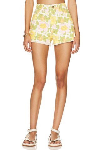 Show Me Your Mumu Arizona High Waisted Shorts in Fresh Floral from Revolve.com | Revolve Clothing (Global)