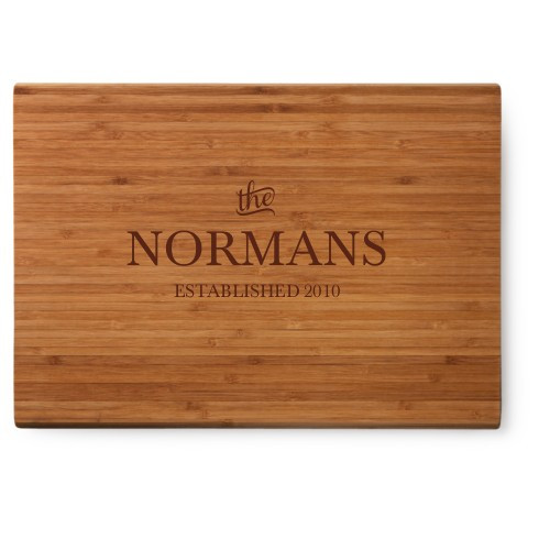 Stately Name Cutting Board by Shutterfly | Shutterfly | Shutterfly