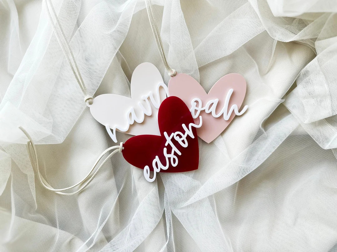 Valentines Day Tags | Valentines Tags | Valentines Basket Tag | Heart Tag | Valentine Heart Tag | Etsy (US)