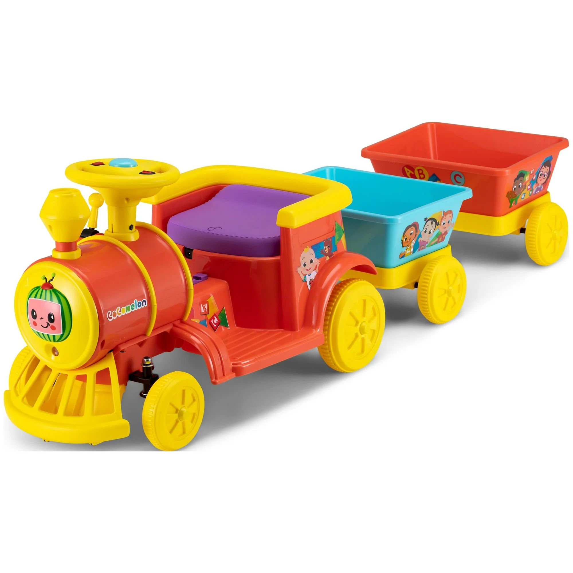 Cocomelon Choo Choo Train Ride-On Toy, 6-Volt | Walmart (US)