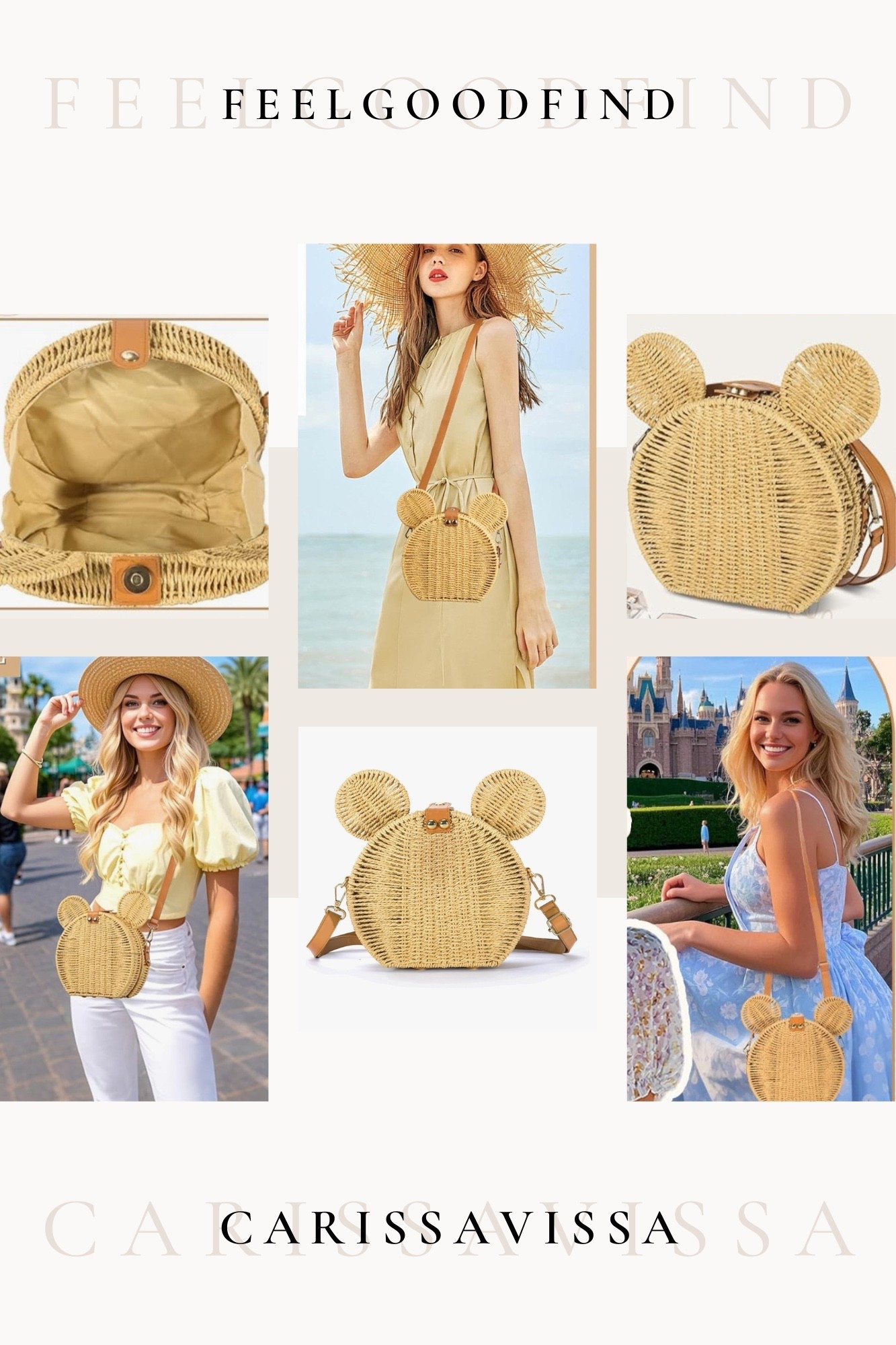 Straw bags are my new must have for spring and summer and this one is MOUSE themed!!!! This is a must have for your next Disney trip! #mickeymouse #fashionfinds #feelgoodfashion #vacationfinds #travelmusthave

#LTKFindsUnder50 #LTKTravel #LTKootd