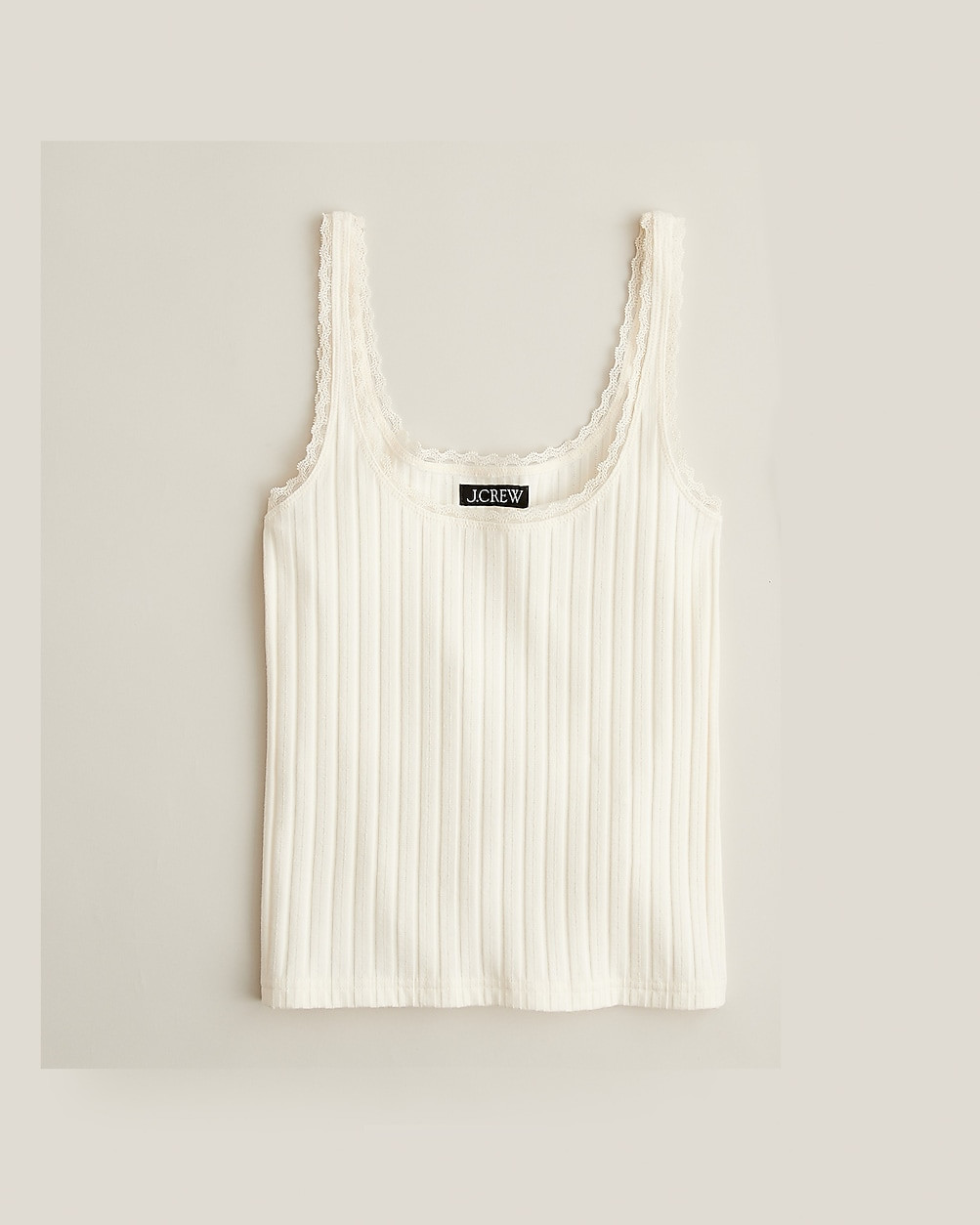 Pointelle tank top | J. Crew US