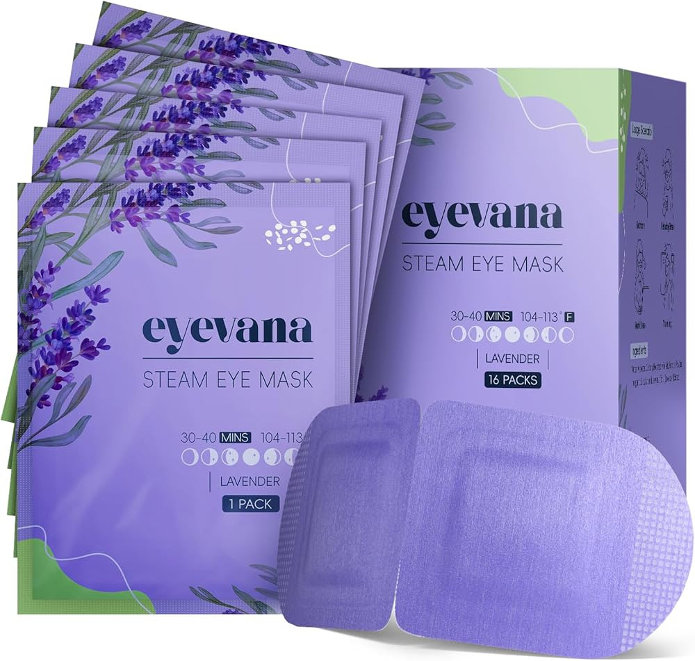 16 Packs Steam Eye Mask, Extra Deep Heat for Dry Eyes, Fast Relief for Irritation, Stye, Puffy Se... | Amazon (US)