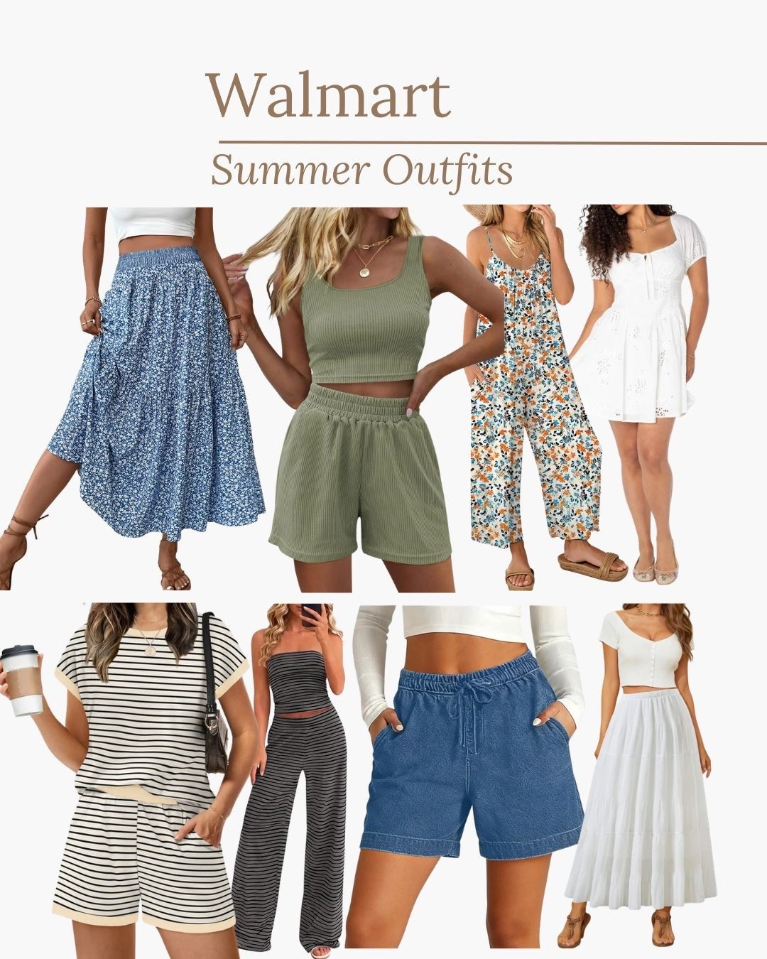Summer outfits at Walmart!

#LTKootd #LTKSeasonal