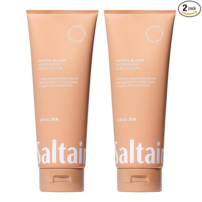 Saltair Body Lotion - 2 Pack Moisturizing Lotion For Dry Skin. Santal Bloom Scented Hydrating Bod... | Amazon (US)