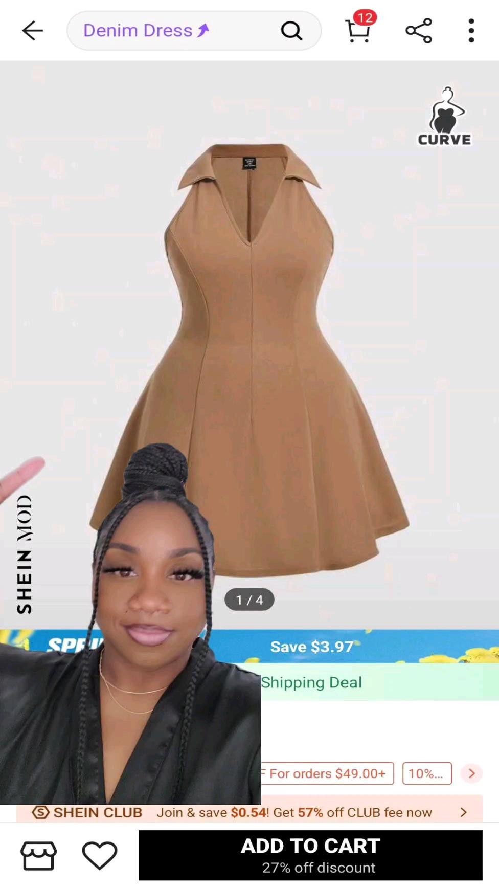 The perfect dress for Spring! 🤌🏾✨️ #Mocha #halterdress 

#LTKPlusSize #LTKStyleTip #LTKFindsUnder50