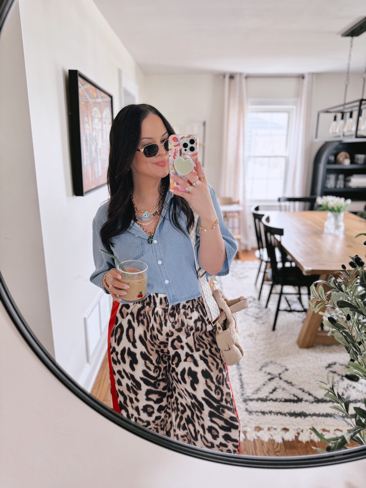 Casual OOTD 3.31.. love the leopard and pop of red, adds such a fun twist to a casual fit.. wearing a large in both pieces 

#LTKFindsUnder50 #LTKStyleTip #LTKMidsize