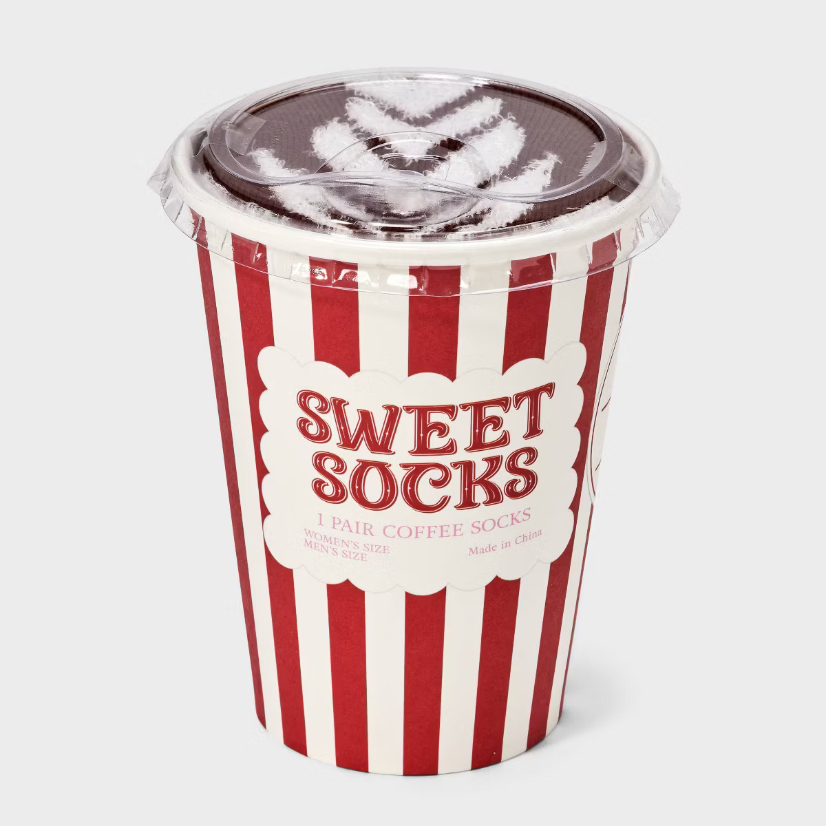 Adult Coffee Crew Socks - Brown One Size Fits Most | Target