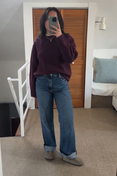 Sweater is from A Days March
Jeans are from Zara

Both items re linked on ShopMy since these stores can’t be linked on LTK! 