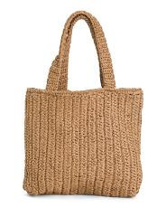 Raffia Tote | TJ Maxx