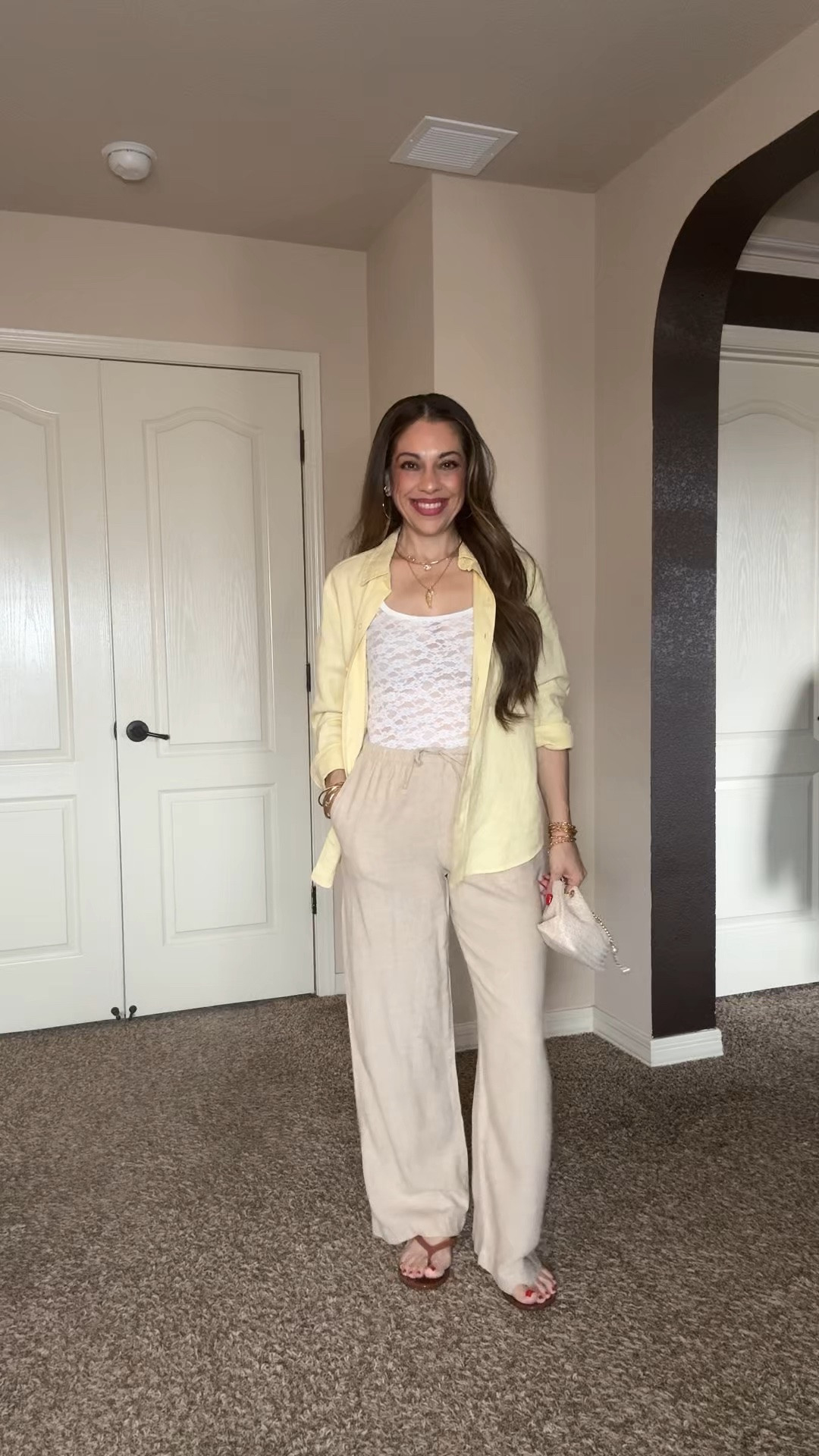 Gap factory sale pants and button down from@gap

#LTKmomlife #LTKOver40 #LTKootd