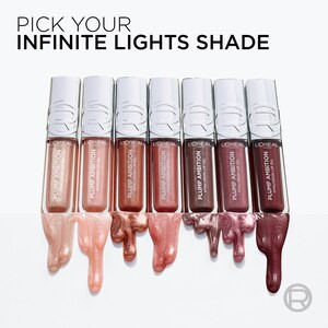 L'Oreal Paris Plump Ambition Infinite Lights Shimmer Hyaluron Lip Oil, 670 Rosewood Lights | CVS Health