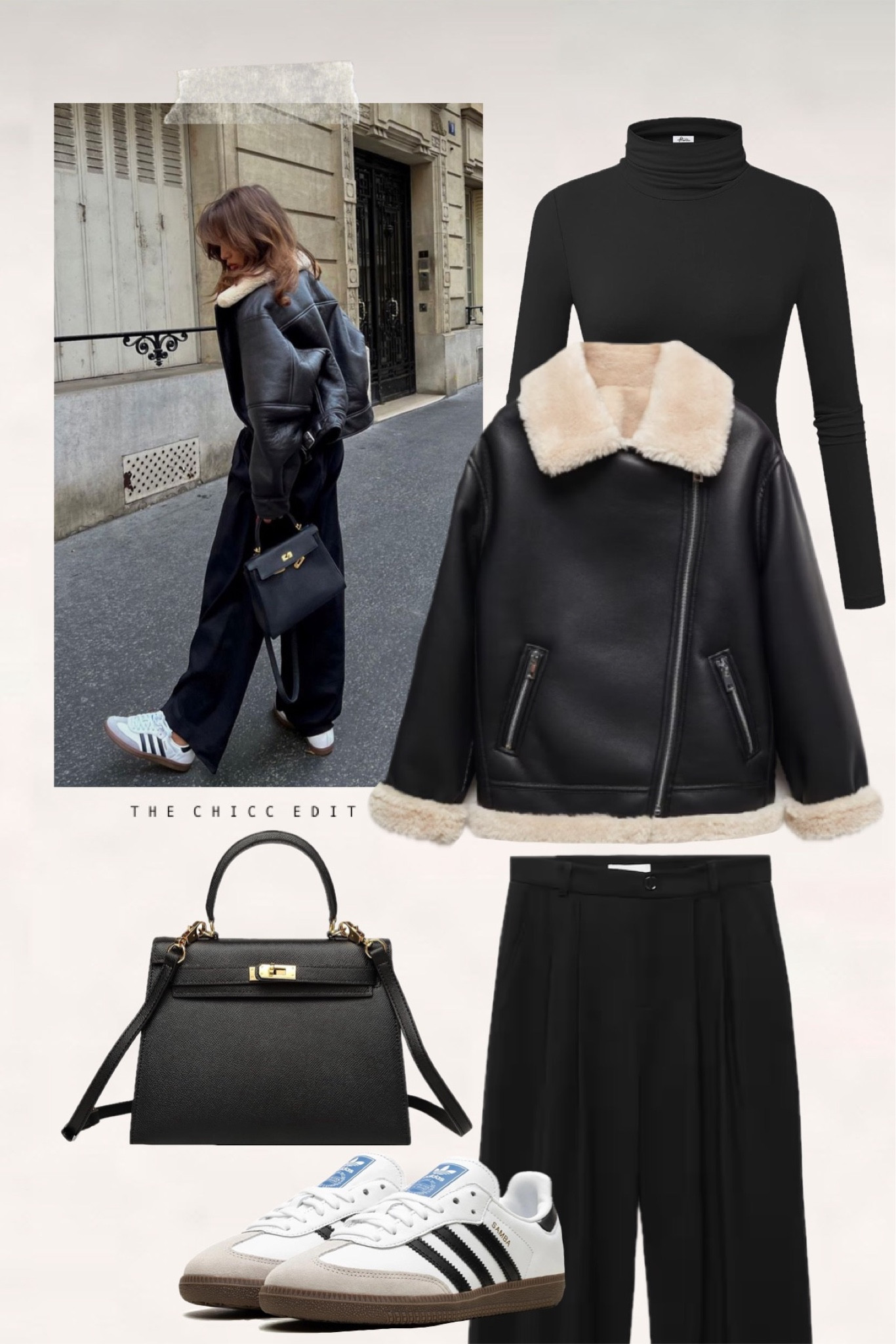 𝒪𝓊𝓉𝒻𝒾𝓉𝓈 𝐼’𝓂 𝓁𝑜𝓋𝒾𝓃𝑔 🖤 Styled with Mango & Amazon finds! xx 

Hiiii, lovely! Follow my shop @TheChiccEdit to shop this post, and get my exclusive app-only content! So glad you're here!

Amazon Influencer
www.Amazon.com/shop/thechiccedit

Ltkfind, ltkmidsize, ltkover40, ltkunder50, ltkunder100, chic, aesthetic, trending, stylish, winter home, winter style, winter fashion, minimalist style, affordable, trending, winter outfit, home, decor #turtleneck #shearlingcoat #trousers #dupe handbag #ogsamba adidas Hermes dupe mango sneakers shearling jacket sunglasses 



#LTKstyletip #LTKshoecrush #LTKitbag