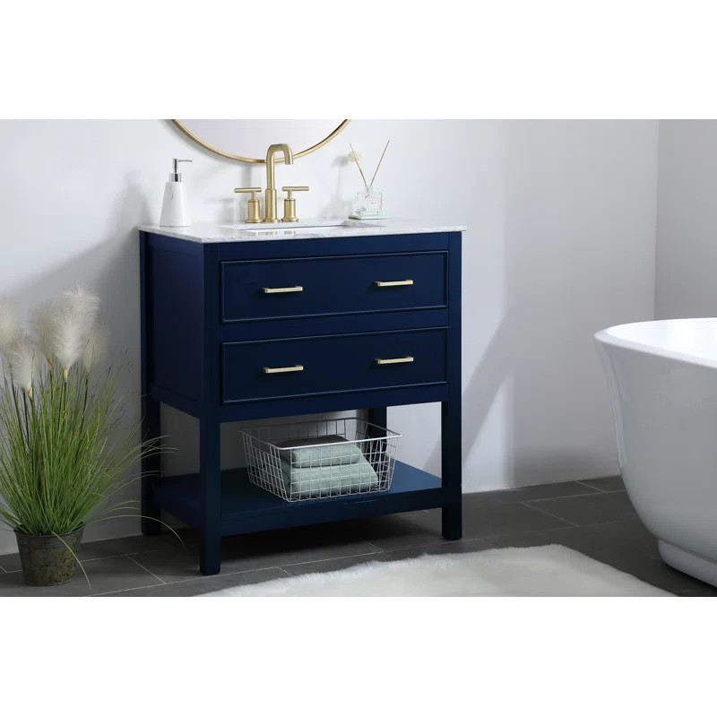 Unique 30" Single Bathroom Vanity Set | Wayfair North America