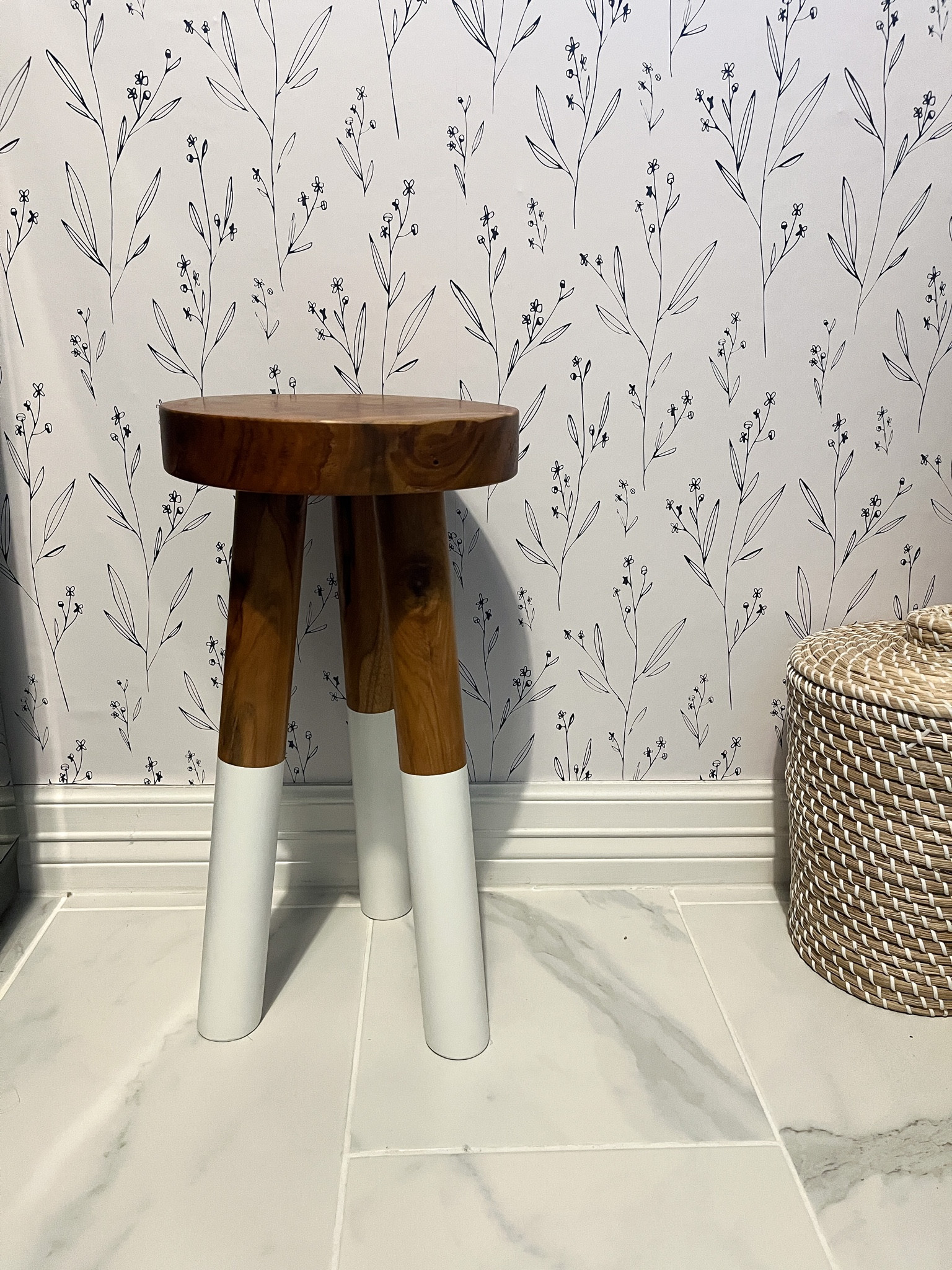 Serena and Lily is currently having 20% off everything! I have and love this dip-dyed stool. Perfect for in a bathroom or styled in your house  

#LTKhome #LTKsalealert #LTKunder100