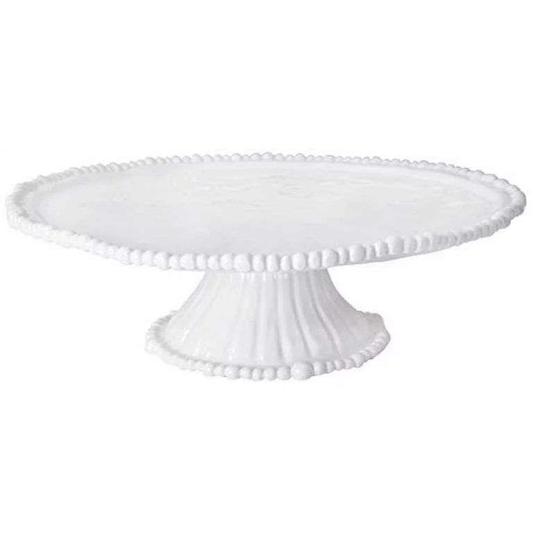 Beatriz Ball 2423 Alegria White Pedestal Cake Plate | Walmart (US)